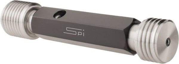 SPI - M33x3.5, Class 6H, Double End Plug Thread Go/No Go Gage - Handle Included - Industrial Tool & Supply