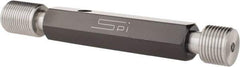 SPI - M18x1.5, Class 6H, Double End Plug Thread Go/No Go Gage - Handle Included - Industrial Tool & Supply