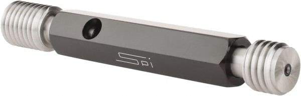 SPI - M18x2.5, Class 6H, Double End Plug Thread Go/No Go Gage - Handle Included - Industrial Tool & Supply