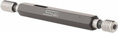 SPI - M8x1.25, Class 6H, Double End Plug Thread Go/No Go Gage - Handle Included - Industrial Tool & Supply