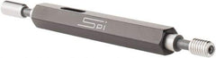 SPI - M6x1, Class 6H, Double End Plug Thread Go/No Go Gage - Handle Included - Industrial Tool & Supply