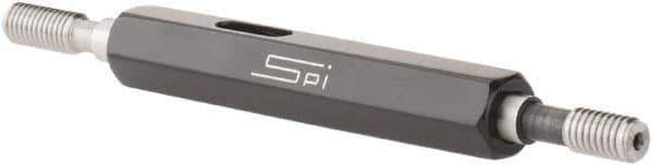 SPI - M4.5x0.75, Class 6H, Double End Plug Thread Go/No Go Gage - Handle Included - Industrial Tool & Supply