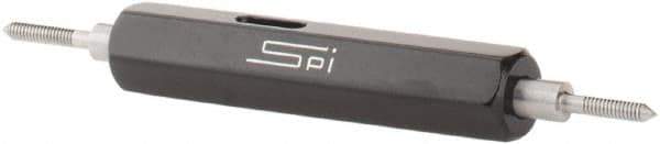 SPI - M1.6x0.35, Class 6H, Double End Plug Thread Go/No Go Gage - Handle Included - Industrial Tool & Supply