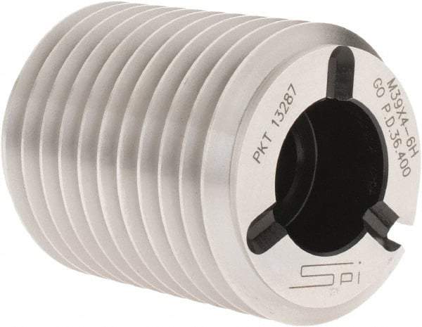SPI - M39x4, Class 6H, Single End Plug Thread Go Gage - Handle Not Included - Industrial Tool & Supply