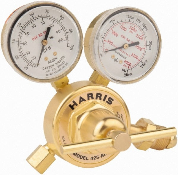 Lincoln Electric - Welding Regulators Gas Type: Argon, Helium, Nitrogen, C-25 CGA Inlet Connection: 580 - Industrial Tool & Supply