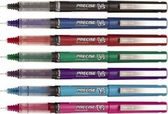 Pilot - Precision Point Roller Ball Pen - Assorted Colors - Industrial Tool & Supply
