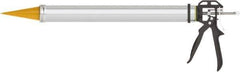 Albion Engineering - 30 oz Full Barrel Manual Caulk/Adhesive Applicator - Use with Bulk & Sausage Gun Accessories - Industrial Tool & Supply
