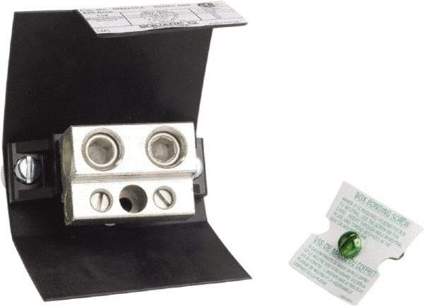 Square D - Circuit Breaker Neutral Assembly - 4, 14-1/0 AWG - Industrial Tool & Supply