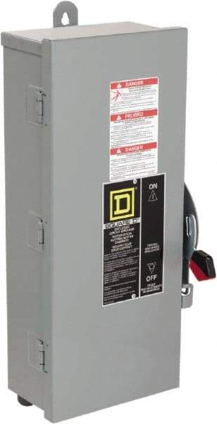 Square D - Circuit Breaker Enclosure - Use with 15-100A FAL/FHL/FCL Circuit Breaker - Industrial Tool & Supply