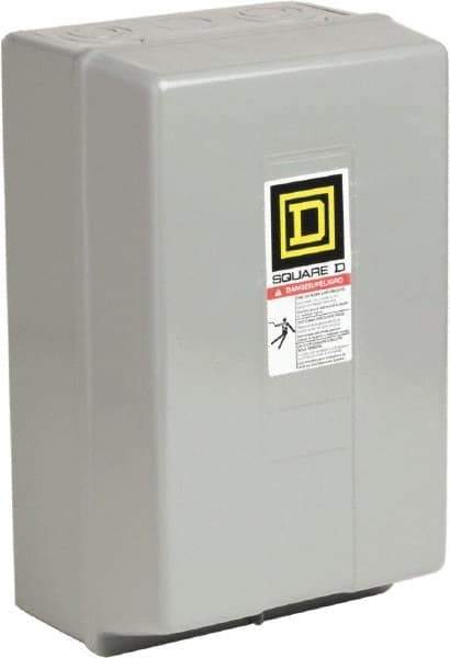 Square D - Contactor Enclosure - For Use with 2-12P Class 8903 LO/LXO Contactor - Industrial Tool & Supply