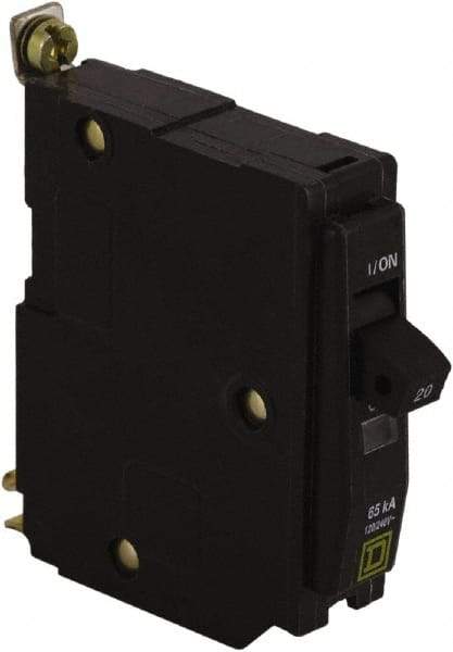Square D - 30 Amp, 240 VAC, 1 Pole, Bolt On Miniature Circuit Breaker - 14-8 AWG - Industrial Tool & Supply