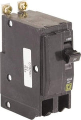 Square D - 50 Amp, 240 VAC, 2 Pole, Bolt On Miniature Circuit Breaker - 8-2 AWG - Industrial Tool & Supply