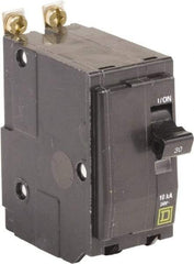 Square D - 30 Amp, 240 VAC, 2 Pole, Bolt On Miniature Circuit Breaker - 14-8 AWG - Industrial Tool & Supply