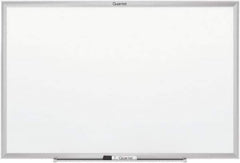 Quartet - 48" High x 96" Wide Magnetic Dry Erase Board - Steel, Includes Z-Bracket - Industrial Tool & Supply