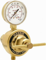 Lincoln Electric - Welding Regulators Gas Type: Oxygen CGA Inlet Connection: 1/4 NPT Male - Industrial Tool & Supply