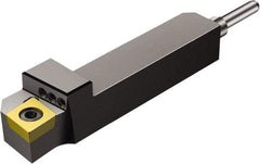 Sandvik Coromant - QS-SCLC, Right Hand Cut, -5° Lead Angle, 16mm Shank Height x 16mm Shank Width, Neutral Rake Indexable Turning Toolholder - 70mm OAL, CCMT 09 T3 08 Insert Compatibility, Series CoroTurn 107 - Industrial Tool & Supply
