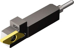 Sandvik Coromant - QS-SMALR/L..HP, External, Right Hand, 8.5mm Max Depth of Cut, Indexable Grooving Tool Holder - MACR 3 200-N Insert Compatibility, 12.7mm Shank Height, 12.7mm Shank Width, 62.4mm OAL, Through Coolant - Industrial Tool & Supply