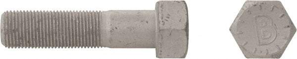 Bowmalloy - 9/16-12, 2-1/2" Long Hex Head Cap Screw - Partially Threaded, Grade 9 Alloy Steel, Bowma-Guard Finish, 13/16" Hex - Industrial Tool & Supply