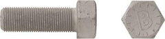 Bowmalloy - 1-8, 2" Long Hex Head Cap Screw - Fully Threaded, Grade 9 Alloy Steel, Bowma-Guard Finish, 1-1/2" Hex - Industrial Tool & Supply