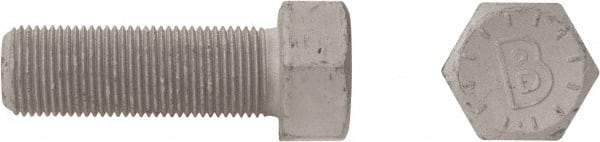 Bowmalloy - 1/2-20, 1" Long Hex Head Cap Screw - Fully Threaded, Grade 9 Alloy Steel, Bowma-Guard Finish, 3/4" Hex - Industrial Tool & Supply