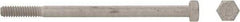 Bowmalloy - 1/4-28, 2" Long Hex Head Cap Screw - Partially Threaded, Grade 9 Alloy Steel, Bowma-Guard Finish, 7/16" Hex - Industrial Tool & Supply