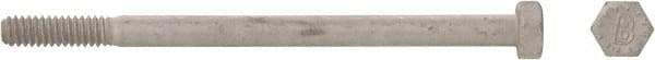 Bowmalloy - 1/4-20, 3-1/4" Long Hex Head Cap Screw - Partially Threaded, Grade 9 Alloy Steel, Bowma-Guard Finish, 7/16" Hex - Industrial Tool & Supply