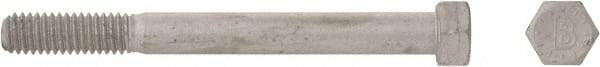 Bowmalloy - 1/2-13, 3" Long Hex Head Cap Screw - Partially Threaded, Grade 9 Alloy Steel, Bowma-Guard Finish, 7/16" Hex - Industrial Tool & Supply