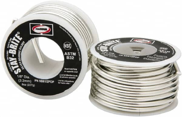 Lincoln Electric - Solder Type: Lead Free Solid Wire Diameter (Inch): 1/8 - Industrial Tool & Supply