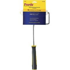 Purdy - 3/8" Nap, Mini Roller Kit - 6-1/2" Wide, Includes Paint Tray, Roller Cover & Frame - Industrial Tool & Supply
