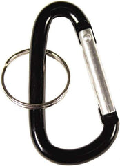 ADVANTUS - 10 Keys, Black Key Chains - 2 1/2" Wide x 3-3/4" Deep x 1-1/2" High - Industrial Tool & Supply