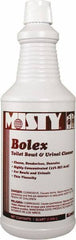 Misty - 32 oz Bottle Liquid Toilet Bowl Cleaner - Wintergreen Scent, Nonacidic, Toilets - Industrial Tool & Supply