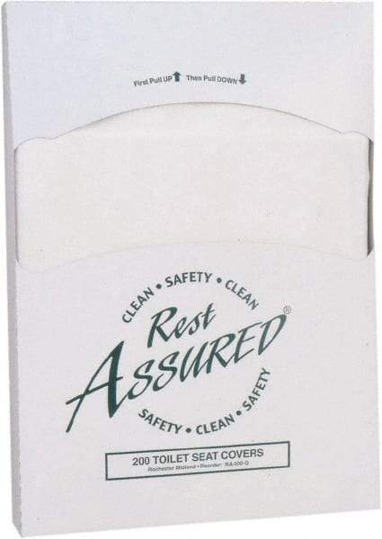 Value Collection - Toilet Seat Covers - For Quarter-Fold Dispensers - Industrial Tool & Supply