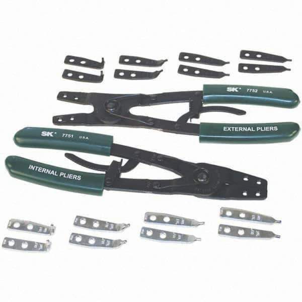 SK - Retaining Ring Pliers - 10PC TIPC FOR 7750 RETAINING RNG PLR RPLCMNT - Industrial Tool & Supply