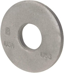 Bowmalloy - 5/16" Screw, Grade 9 Steel USS Flat Washer - 11/32" ID x 7/8" OD, 5/64" Thick, Bowma-Guard Finish - Industrial Tool & Supply