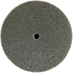 3″ × 1/4″ Non-Woven Unitized Wheel, Series 6, AO - Fine, 1/4″ Arbor Hole - Industrial Tool & Supply