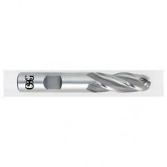 1-1/2" Dia. - 4-1/2" OAL - Bright HSS Co-Center Cut SE EM - 4 FL - Industrial Tool & Supply