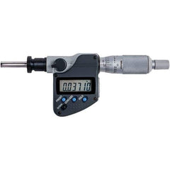 Mitutoyo - Electronic Micrometer Heads Minimum Measurement (Inch): 0 Minimum Measurement (mm): 0.00 - Industrial Tool & Supply