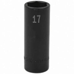 SK - Impact Socket - 3/8"DR 17MM DEEP IMPACT SOCKET - Industrial Tool & Supply