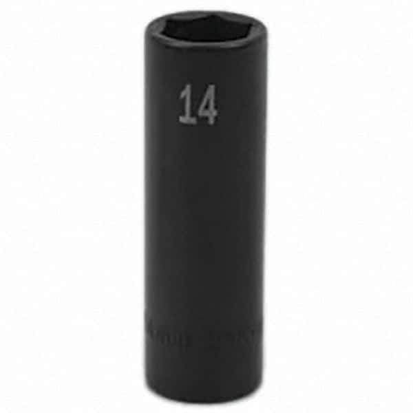 SK - Impact Socket - 3/8"DR 14MM DEEP IMPACT SOCKET - Industrial Tool & Supply