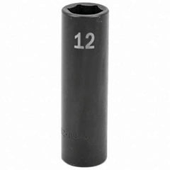 SK - Impact Socket - 3/8"DR 13MM DEEP IMPACT SOCKET - Industrial Tool & Supply