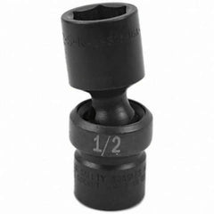 SK - Impact Socket - 1/4"DR 1/2" SWIVEL IMPACT SOCKET - Industrial Tool & Supply