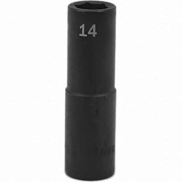SK - Impact Socket - 1/2"DR 14MM DEEP IMPACT SOCKET - Industrial Tool & Supply