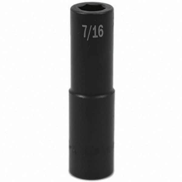 SK - Impact Socket - 1/2"DR 7/16" DEEP IMPACT SOCKET - Industrial Tool & Supply