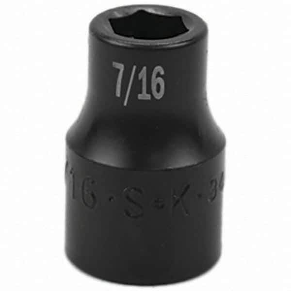 SK - Impact Socket - 1/2"DR 7/16" IMPACT SOCKET - Industrial Tool & Supply