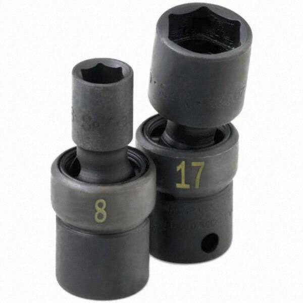 SK - Impact Socket - 1/4"DR 14MM SWIVEL IMPACT SOCKET - Industrial Tool & Supply