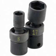 SK - Impact Socket - 1/4"DR 14MM SWIVEL IMPACT SOCKET - Industrial Tool & Supply