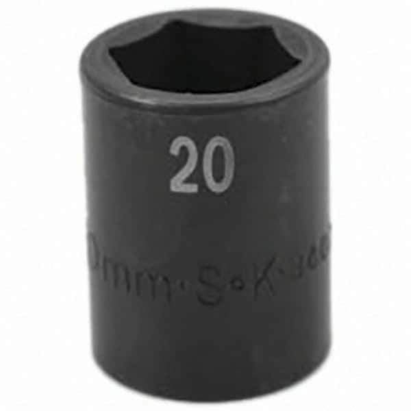 SK - Impact Socket - 1/2"DR 20MM IMPACT SOCKET - Industrial Tool & Supply