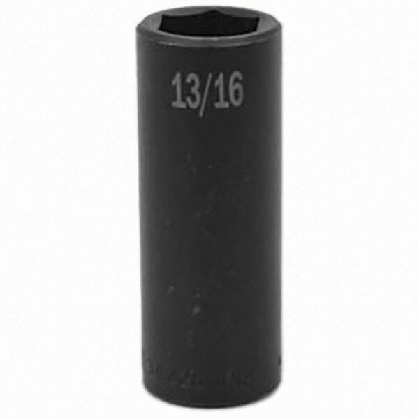 SK - Impact Socket - 1/2"DR 13/16" DEEP IMPACT SOCKET - Industrial Tool & Supply