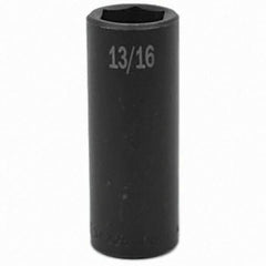 SK - Impact Socket - 1/2"DR 13/16" DEEP IMPACT SOCKET - Industrial Tool & Supply