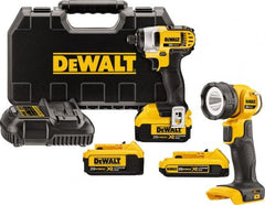 DeWALT - 20 Volt Cordless Tool Combination Kit - Industrial Tool & Supply